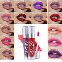 Maquillaje lápiz labial mate, 15 colores, labios con brillo, resistente al agua, duradero, líquido, brillo labial, maquillaje cosméticos TSLM2 2024 - compra barato