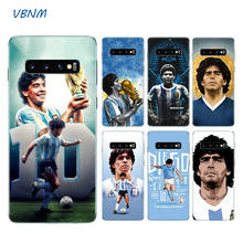 Funda de Diego Maradona para Samsung Galaxy, carcasa para Samsung Galaxy S20 + S20 S10 S9 S8 Plus S10E S7 S6 Edge Note 20 Ultra 8 9 10 Pro 2024 - compra barato