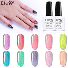 Elite99 Glitter Gel Varnish 10ml Soak Off Shimmer Candy Color Gel Nail Polish Gellak Semi Permanent UV Nails Gel For Nail Art 2024 - buy cheap