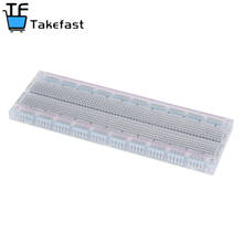 10pcs NEW MB-102 MB102 Breadboard 830 Point Solderless PCB Bread Board Test Develop DIY White/Transparent 2024 - buy cheap