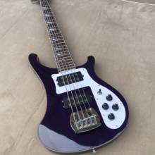 China's Best-Selling, Rickenback Custom 4003 Fireglo Bass Guitar Purple Ricken Bass Dual Output, Free Shipping 2024 - buy cheap