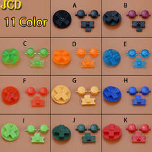Cltgxdd 10 комплект 11 цветов дополнительные кнопки для рукоделия набор замена для Gameboy классический для GB DMG A B кнопки D-pad Кнопка 2024 - купить недорого