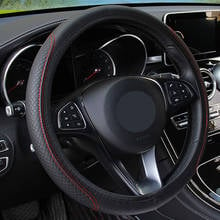 Car Steering Wheel Cover Breathable Anti Slip For SUBARU Xv Forester 2016 impreza outback sti legacy VW POLO PASSAT JETTA GOLF 2024 - buy cheap