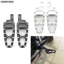 MX Foot Pegs Motorcycle Footpeg Bobber 360 Roating Footrests For Harley Softail Breakout FXSE FXCW Sportster 883 1200 XL XL1200C 2024 - buy cheap