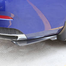 Универсальный автомобильный боковое крыло ребра тело спойлер подбородок юбка протектор задний бампер губ сплиттер для Volkswagen/VW Toyota Peugeot 2024 - купить недорого
