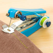 Портативная мини ручная швейная машина, простые в эксплуатации швейные инструменты, швейная ткань, удобный инструмент для рукоделия # LR2, 1 шт. 2024 - купить недорого