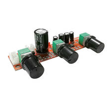 SOTAMIA NE5532 Tone Amplifier Preamplifier LM1036 Volume Control Board AD827 OP-AMP Single Power Preamp Volume Tone EQ Control 2024 - купить недорого