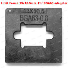 Marco de límite RT-BGA63-01 V2.0, adaptador EMMC de 13mm x 10,5mm para programador RT809H 2024 - compra barato