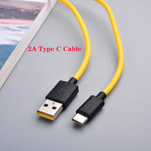 Cable USB tipo C de carga rápida para móvil, cargador de datos para OPPO USB-C, Cable de 1M, para Realme Q, X, X2, 6, 7 Pro, V5, X50, X7, 2A 2024 - compra barato