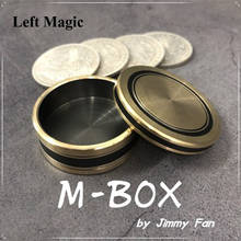 Размер Моргана M-BOX от Jimmy Fan Okito, коробка для монет, волшебные трюки, появляются проникают в магию, волшебник, крупные иллюзии, трюк развлекате... 2024 - купить недорого