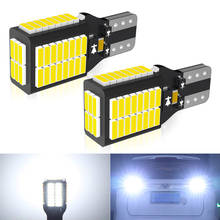 2pcs W16W T15 T16 Canbus 1500Lm LED Bulbs 912 921 NO Error LED car Backup Reverse lights Tail Lamps 54SMD 4014 Xenon 12V White 2024 - buy cheap