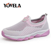 Women Casual Sneakers Outdoor Breathable Loafers Summer Flat Shoes Woman Slip on Casual Shoes High Quality Soft Women Walk Shoes 2024 - buy cheap
