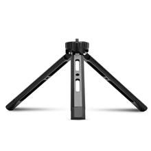 Mini Metal Tripod Aluminum Alloy Desktop Stand Tripod with 1/4 inch Screw for DSLR ILDC Camera Camcorder Projector 2024 - buy cheap