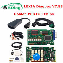 Автомобильный диагностический прибор Golden Full Chips lexia 3 FW 921815C Diagbox V9.91 / V7.83 Lexia3 PP2000 V48/V25 2024 - купить недорого