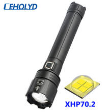 XHP70.2 4-core High Quality Powerful Led Flashlight Usb Rechargeable 18650 26650 Battery Torch Zoomable Lantern for Camping 2024 - buy cheap