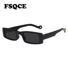 FSQCE 2021 Fashion Vintage Square Sunglasses Women Retro Brand Designer Small Rectangle Sun Glasses Female UV400 2024 - buy cheap