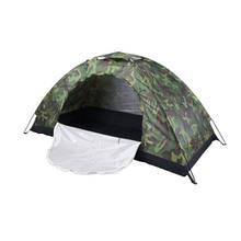 Outdoor Camping Tent Portable 1Person Waterproof Folding Dome Tent Camouflage for Camping Hiking 2024 - buy cheap