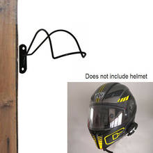 Helmet Hanger Wall Mount Display Rack for Motorbike/Hockey/Baseball/Bat Helmet