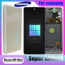 Pantalla LCD Original Super AMOLED de 6,7 pulgadas para Samsung Galaxy Note 10 Lite N770F, montaje de digitalizador con pantalla táctil, piezas de reparación 2024 - compra barato
