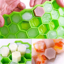 1PC Silicone Ice Cube Maker Form For Ice Candy Cake Pudding Chocolate Molds Easy-Release Square Shape Ice Cube Trays Molds 2024 - buy cheap