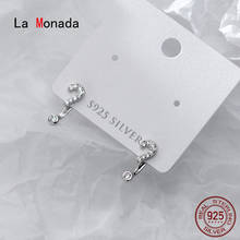 Женские серебряные сережки-гвоздики La Monada, сережки-гвоздики из серебра 925 пробы 2024 - купить недорого