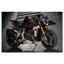 Agusta Brutale 1000 Serie ORO Sport motocicleta lienzo pintura vehículo póster pared imágenes impresión para sala de estar 2024 - compra barato