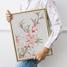 Póster del Museo de exhibición de Megata Morikaga, pintura en lienzo de Arte de flor ukiyo-e, póster de Megata japonés de la época Edo, impresiones 2024 - compra barato