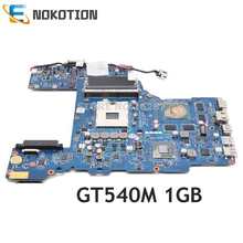 NOKOTION PHRAA LA-7211P REV 1,0 MB K000122880 ноутбук материнская плата для ноутбука TOSHIBA Satellite P770 материнская плата HM65 DDR3 GT540M 1 Гб 2024 - купить недорого
