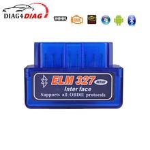 ELM327 V2.1 Bluetooth MINI obd2 Scanner for Android Torque Windows Symbian Auto Diagnostic Tools Read Code for OBD2 Vehicles 2024 - buy cheap