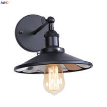 IWHD Loft Decor Retro Led Wall Light Fixtures Bedroom Bathroom Mirror Stair Industrial Vintage Wall Lamp Sconce Applique Murale 2024 - buy cheap