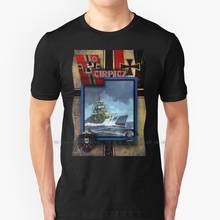 Camiseta "Tirpitz" Bild 100% de algodón puro, Kriegsschiffe, Deutschland, Geschenkidee, Streitkr Fte Onlinespiele 2024 - compra barato