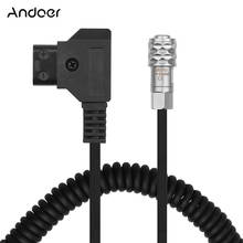 Andoer D-Tap to BMPCC Power Cable wire 4K 2 Pin Locking for Blackmagic Pocket Cinema Camera 4K for Sony V Gold Mount Battery 2024 - buy cheap