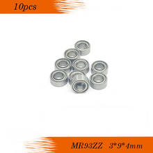 Free shipping 10Pcs High quality MR93ZZ MR93 ZZ ABEC-5 P5 ball bearing 3x9x4 mm deep groove ball bearing 2024 - buy cheap