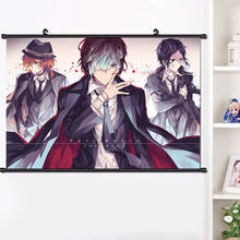 Japanese Anime Bungo Stray Dogs Dazai Osamu Wall Scroll Mural Poster Wall Hang Poster Otaku Home Art Decor Collect 40*60cm 2024 - buy cheap