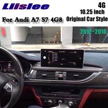 Liislee Car Multimedia Player NAVI For Audi A7 S7 4G8 2010~2019 Original Car System Radio Stereo GPS Screen Navigation 2024 - buy cheap