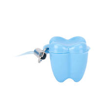 200 piezas de plástico para niños caja de baño de dentadura Dental falso contenedor para dientes cajitas para dientes 2024 - compra barato