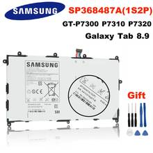 SAMSUNG оригинальный аккумулятор для Samsung Galaxy Tab 8,9 P7300 P7310 P7320 батарея SP368487A(1S2p) 6100 мА/ч, бесплатные инструменты 2024 - купить недорого