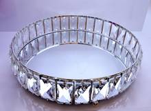 DOLBOVI Decovien AYM921B Silver Color Large Size Round tray 37x8 Cm tray поднос plateau de service 2024 - buy cheap