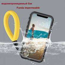 Capa à prova d'água ip68 para iphone se 2020, série de mergulho subaquático 7 pés, capa à prova de choque para iphone 7/8, tpu + pc 2024 - compre barato