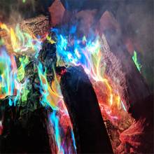 Мистический Огонь, магические трюки с цветным пламенем, пакетики для костра, камин, профессиональная пиротехника, инструменты для кемпинга и пешего туризма 2024 - купить недорого