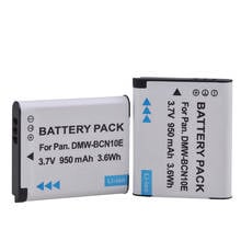 Durapro 2PC 950mAH DMW-BCN10 DMC-LF1 BCN10 DMW-BCN10E Li-ion Câmera Batteria para Panasonic Lumix DMW Lumix LF1 LF1K LF1W câmeras 2024 - compre barato