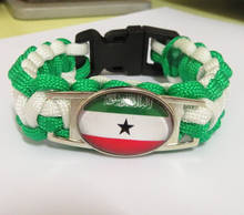 Amor infinito somalilândia pulseira moda somalilândia bandeira pulseira & pulseira mulher e homem pulseira de couro jóias 2024 - compre barato