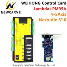 WEIHONG-fresadora de tarjetas, sistema de Control CNC, controlador de 4 y 5 ejes, PM95A + Lambda5S, Software NcStudio para enrutador CNC NEWCARVE 2024 - compra barato