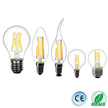 LED Light Bulb E27 E14 2W 4W 6W 8W Retro Lamp Vintage 220V Candle Light C35 C35L G45 A60 ST64  Led Filament Edison Bulb 2024 - buy cheap
