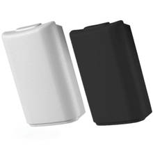 1000 unids/lote de carcasa trasera de batería AA, carcasa de repuesto para mando inalámbrico Xbox 360, color blanco y negro 2024 - compra barato