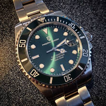 PAGANI DESIGN 2021 New Stainless Steel Men Automatic Watches Waterproof 100M Men Sports Clock Men Mechanical Wristwatch NH35A 2024 - buy cheap