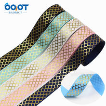 L-20919-1043 20mm 10yards bronzing geometry ribbons,wedding party decoration materials,DIY Handmade gift packaging materials 2024 - buy cheap