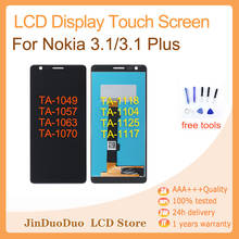 For Nokia 3.1 TA-1049 TA-1057 LCD Display Touch Screen Digitizer Assembly For Nokia 3.1 Plus TA-1118 TA-1104 Lcd Replacement 2024 - buy cheap