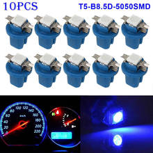 New 10pcs T5-B8.5D-5050smd LED SMD Lamp Car Gauge Speed Dash Bulb Dashboard Instrument Light 12V SCI88 2024 - buy cheap