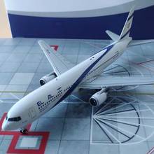 1:400 B767-300ER El Al Air Israel Airlines 4X-EAJ Alloy Aircraft Plane Airliner W landing gear Display Adult Collection 2024 - buy cheap